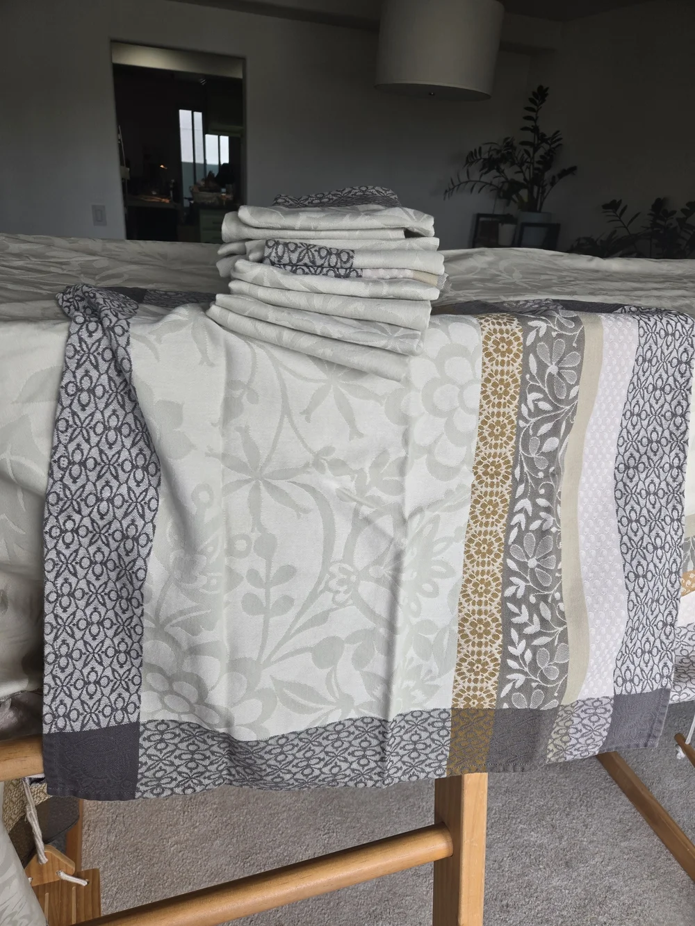 coated tablecloth - Jacquard Francaise